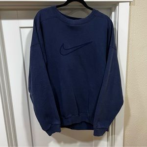 Vintage Nike Crewneck Blue XXL MADE IN USA